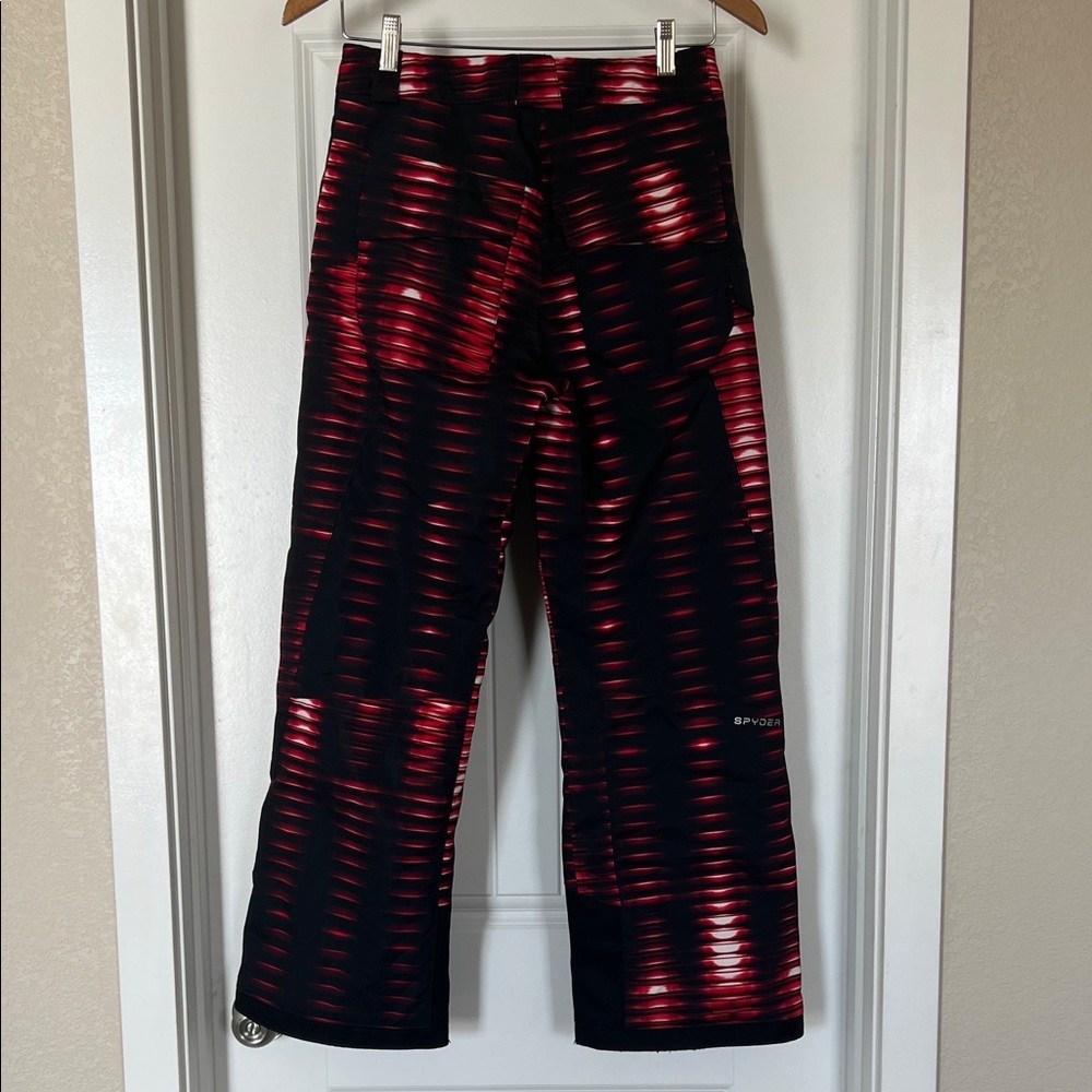 Spyder Kids Red and Black Striped snow - Picture 2 of 6